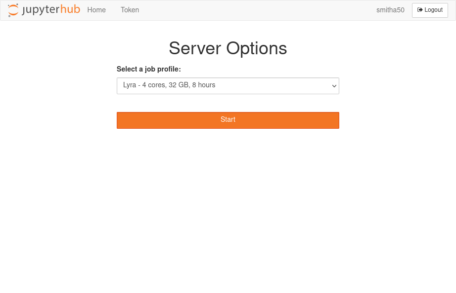 JupyterHub on Lyra